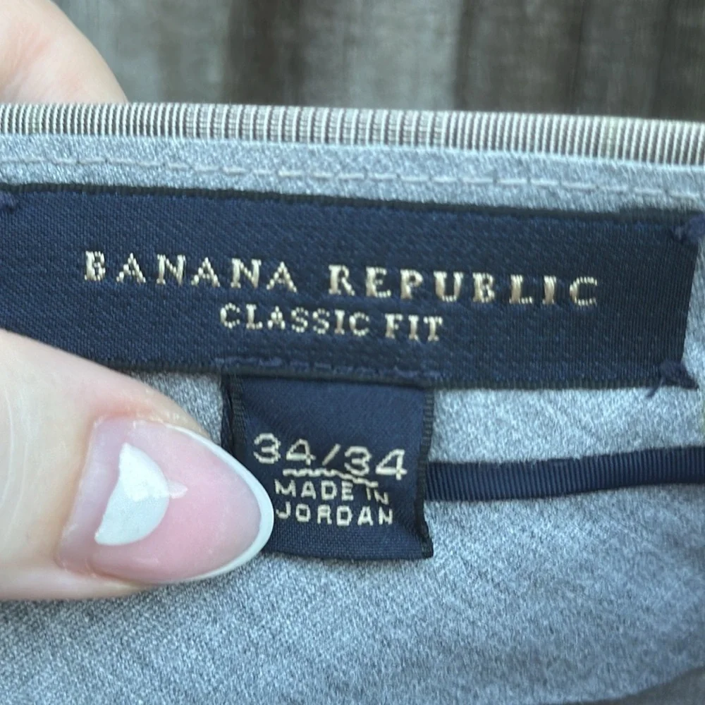 Banana Republic classic fit slacks, size 34x34